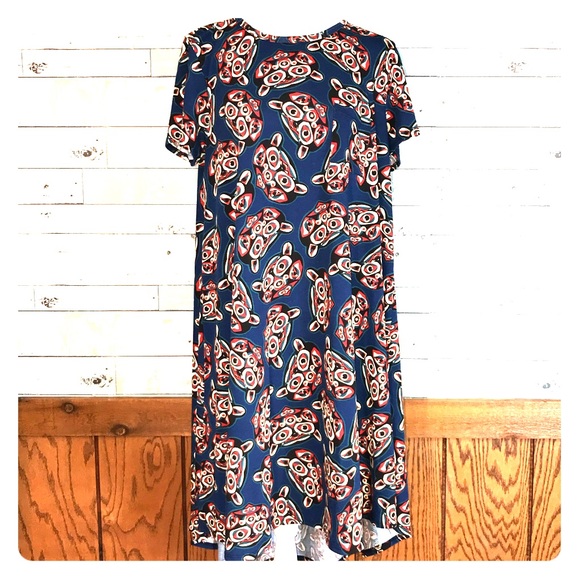 LuLaRoe Dresses & Skirts - Lularoe unicorn bear print Carly Large     0224